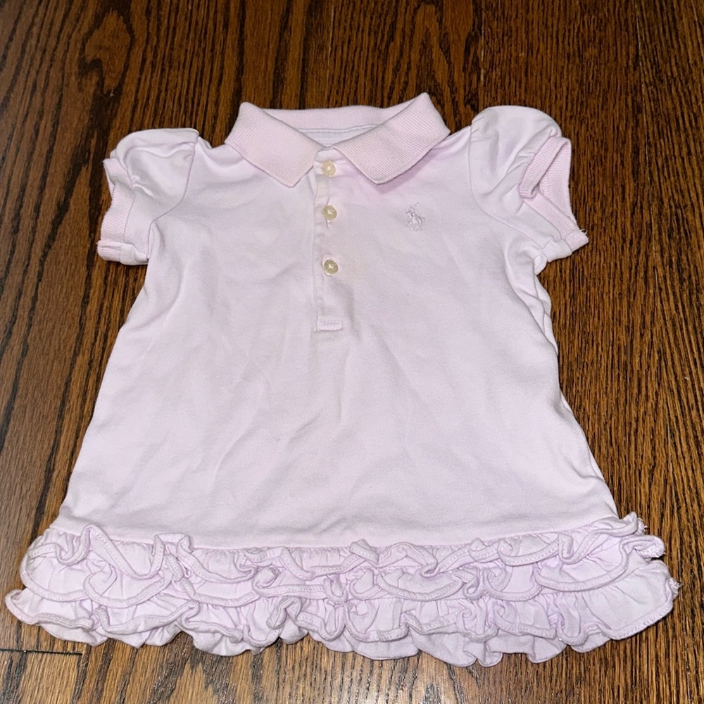 Ralph Lauren Polo Baby Girl Ruffle Dress